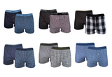 Herren Boxershorts 2er Pack Baumwolle Gr. S M L XL 2XL