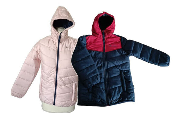 MAUI Mädchen Steppjacke rosa, navy rot Gr. 110/116 122/128 134/140 146/152