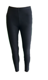 Damen Leggings Schmal Slim Fit Schwarz, Navy, Grau Gr. S