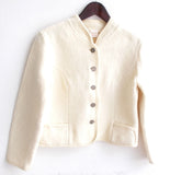 Damen Trachten Janker/Jacke creme Gr. 42 v. Angelika Moden