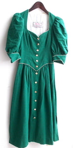 Damen Trachten Kleid grün Gr. 38 v. Chiemsee