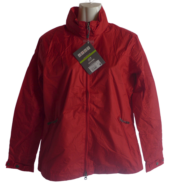 Damen Windbreaker Outdoor Jacke rot Gr.  S M