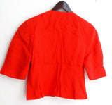 Damen Trachten Janker/Jacke Leinen rot Gr. 38 v. Smarti Style